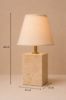 Picture of Travertine Stone Table Lamp