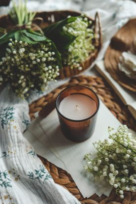 Picture of Fig & Amber Scented Candle