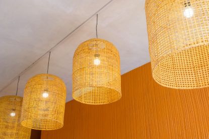 Picture of Woven Rattan Pendant