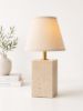 Picture of Travertine Stone Table Lamp
