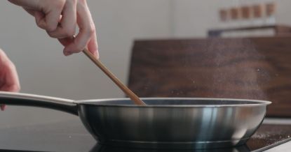 Picture of Stainless Steel Frying Pan – 28 cm