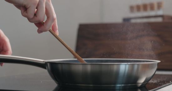 Picture of Stainless Steel Frying Pan – 28 cm