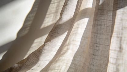 Picture of Sheer Linen Curtain Pair