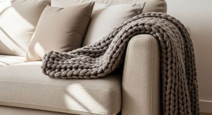Picture of Chunky Wool Blend Throw