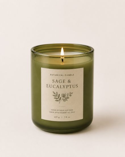 Picture of Botanical Jar Candle